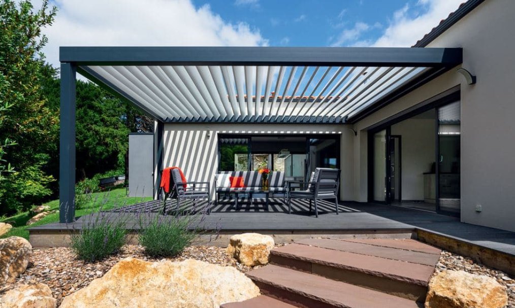 fabriquer une pergola bioclimatique