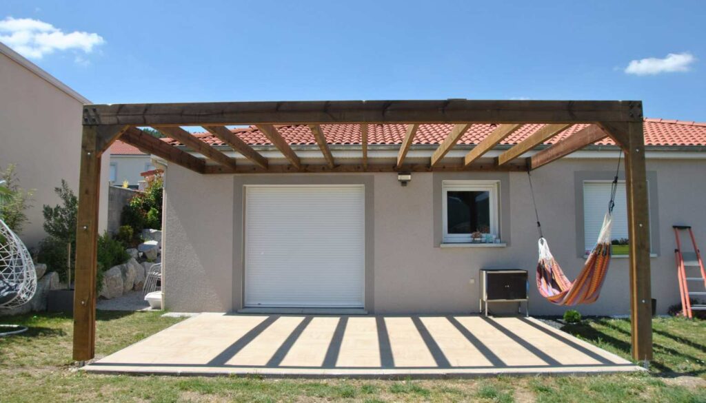 pergola sans toit