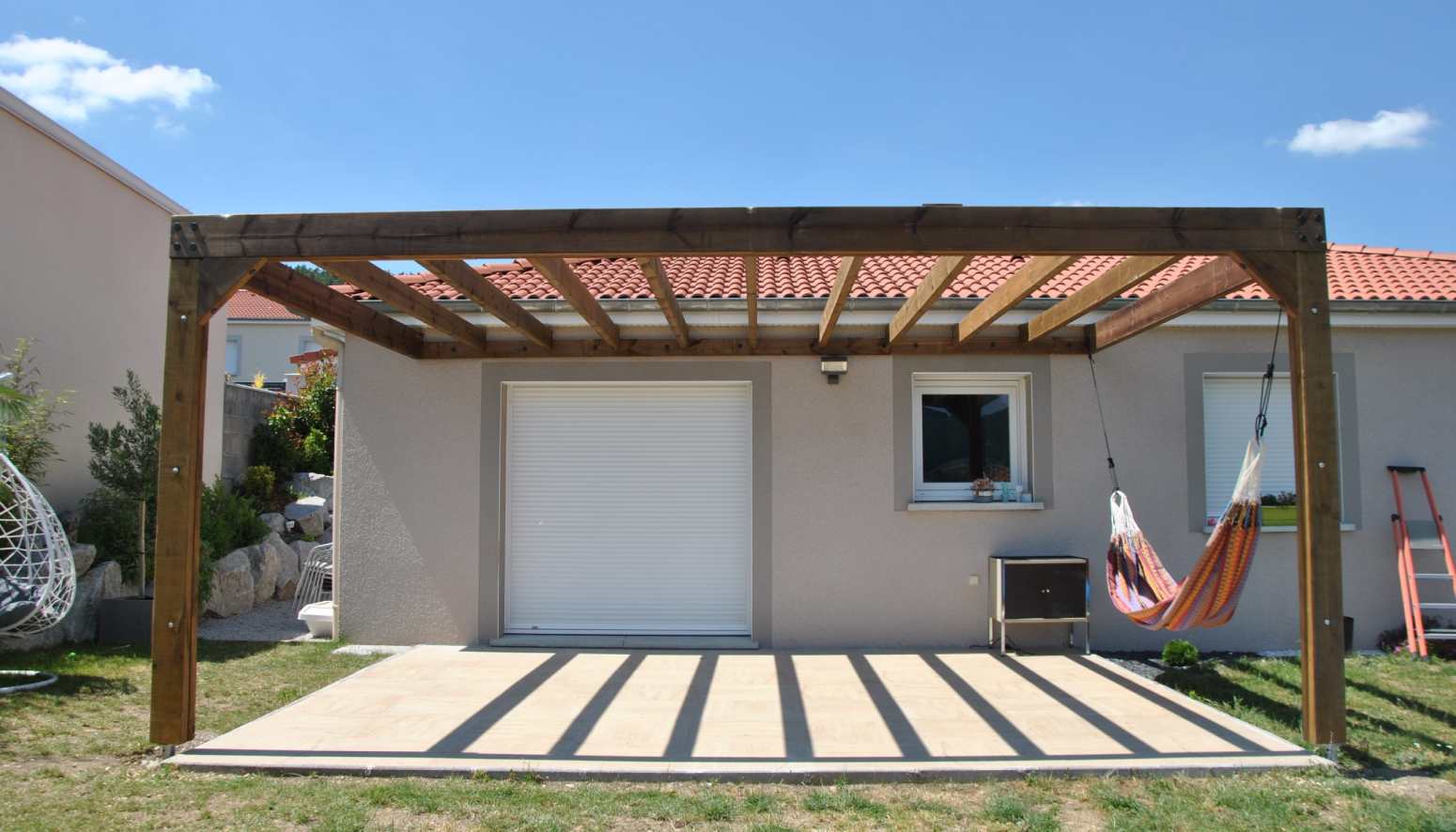 pergola sans toit