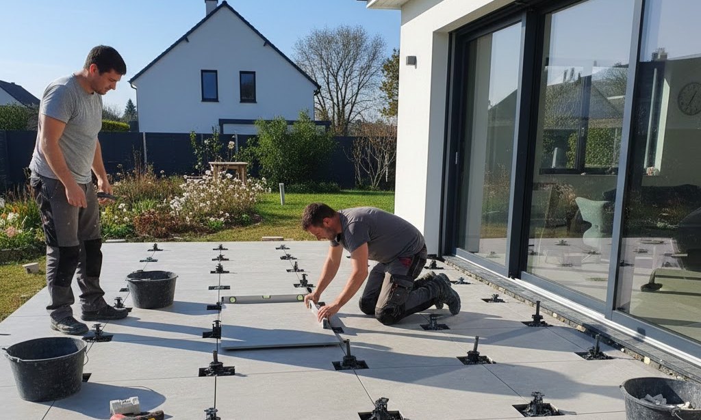 carrelage sur plot inconvénients