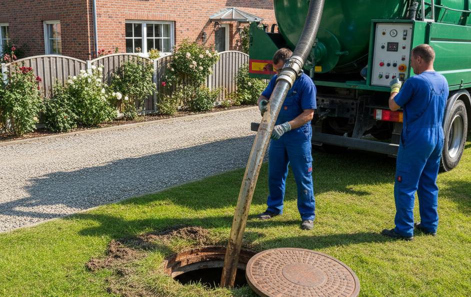 vidange fosse septique par agriculteur